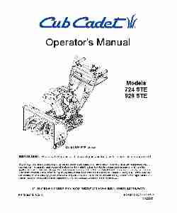 Cub Cadet Snow Blower 724 STE-page_pdf